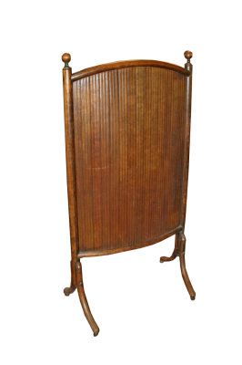 Parascintille in mogano e vetro